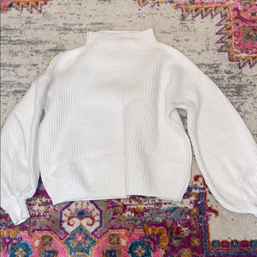 A New Day Balloon Sleeve Sweater